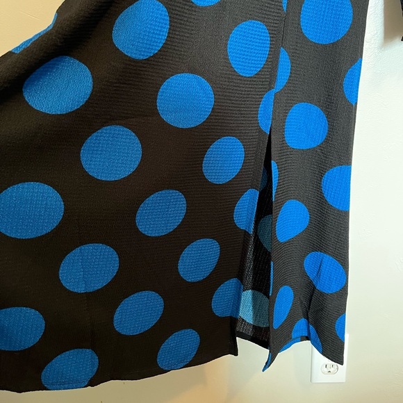 Emma & Michelle Blue Polka Dot Dress NWT - Picture 5 of 13